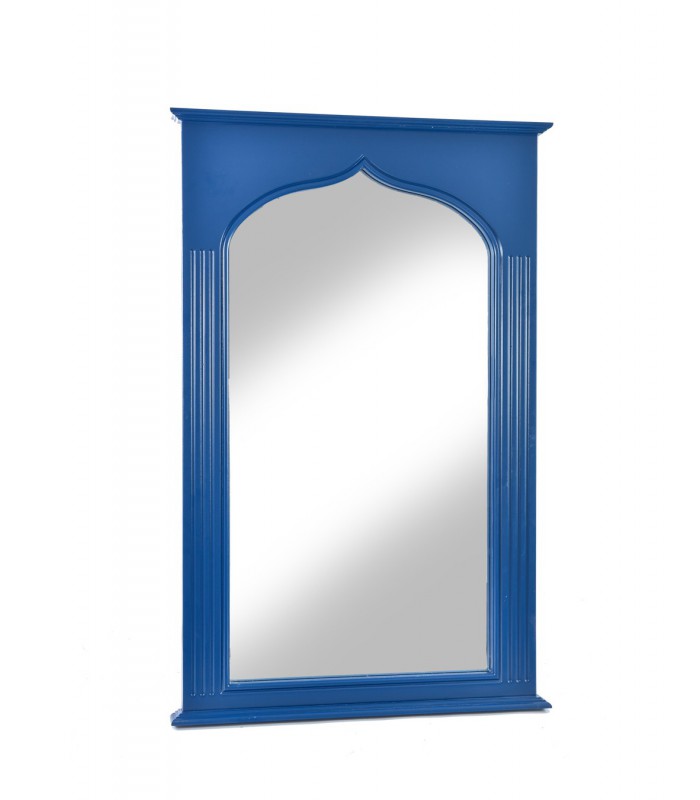 Miroir ottoman Sophia présenté ici en bleu Arty