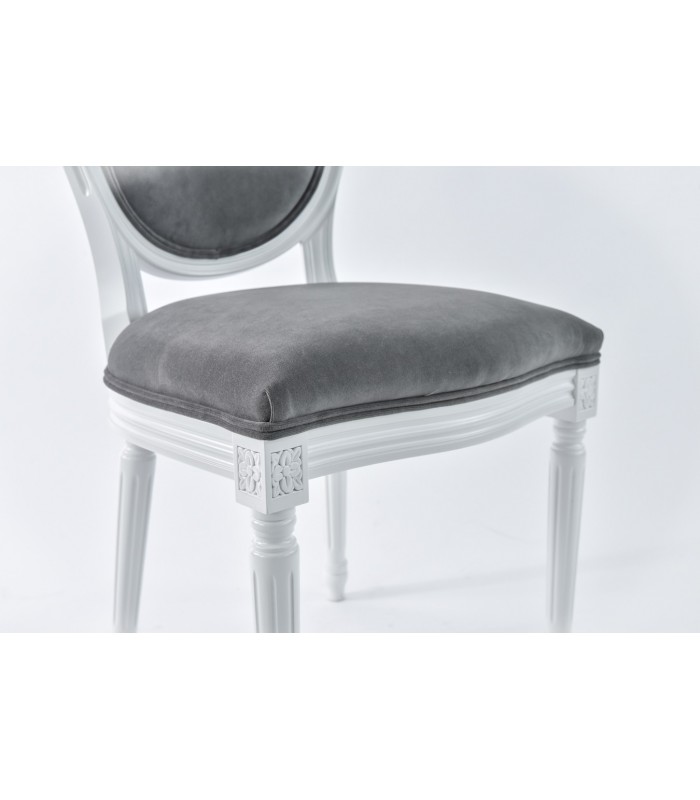 Chaise médaillon Louis XVI