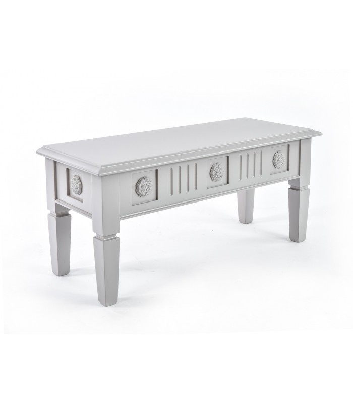 Footsool ici en brun stone