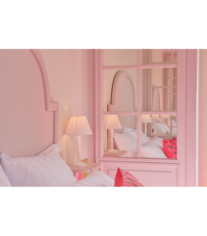 Tête de lit en bois de style Églantine