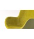 Fauteuil Design Roméo pied bombé inspiration 60's Fauteuil Design Roméo pied bombé inspiration 60's