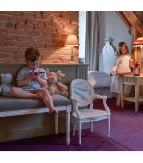 Fauteuil enfant style Louis XVI
