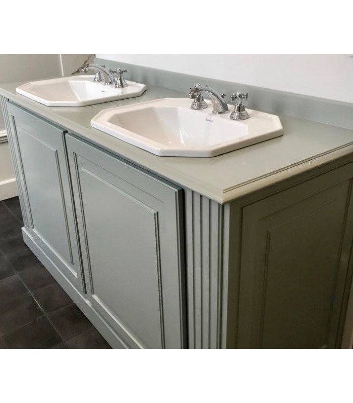 Meuble de salle de bain Art Déco Oscar en bois