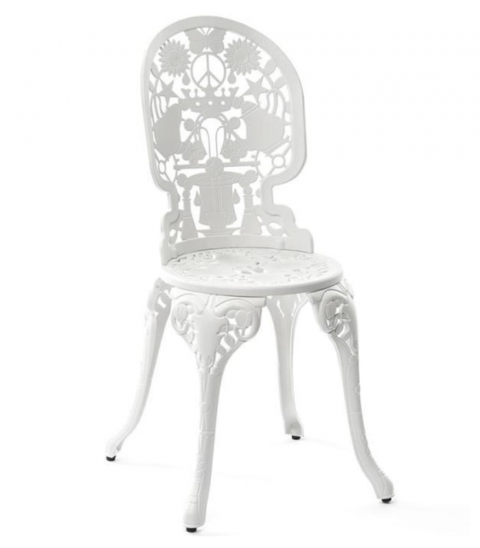 Chaise industrielle Seletti Blanche
