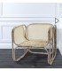 Fauteuil de jardin en rotin Ernest