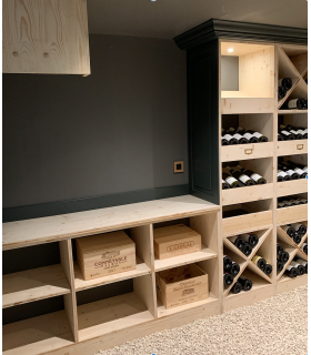 rangement cave à vin