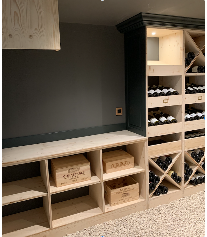 rangement cave à vin