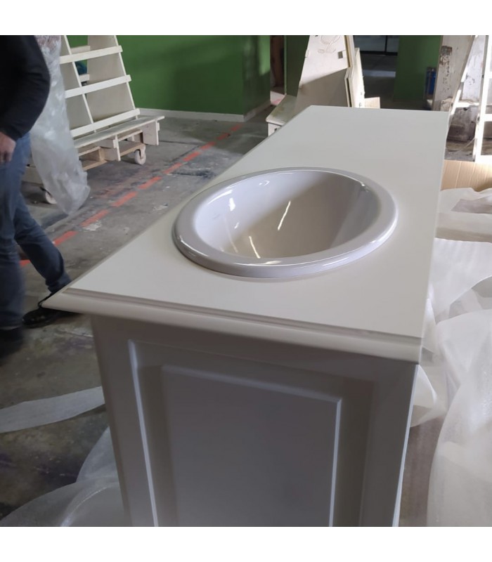 meuble de salle de bain néoclassique Gabrielle